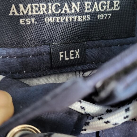 AEO Flex Stars & Stipes Means Board Swim Shorts - Picture 6 of 11
